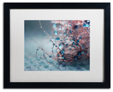 Beata Czyzowska Young 'Blue Silence' Art, Black Frame, 16"x20", White Matte