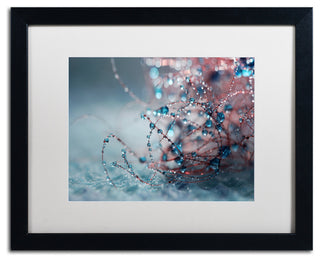 Beata Czyzowska Young 'Blue Silence' Art, Black Frame, 16"x20", White Matte