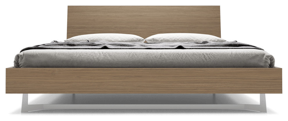 Broome Queen Bed, Latte Walnut