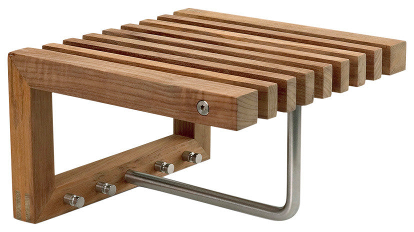 Skagerak Cutter Mini Wardrobe| Stainless Steel, Teak