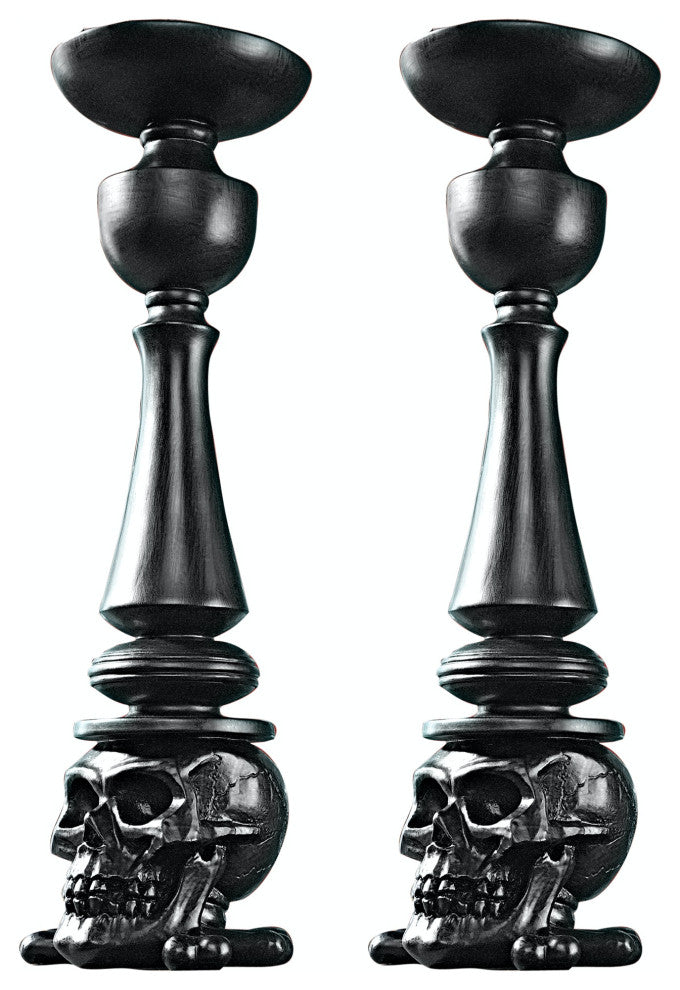 2-Piece Shadow Of Darkness Candlestick Set