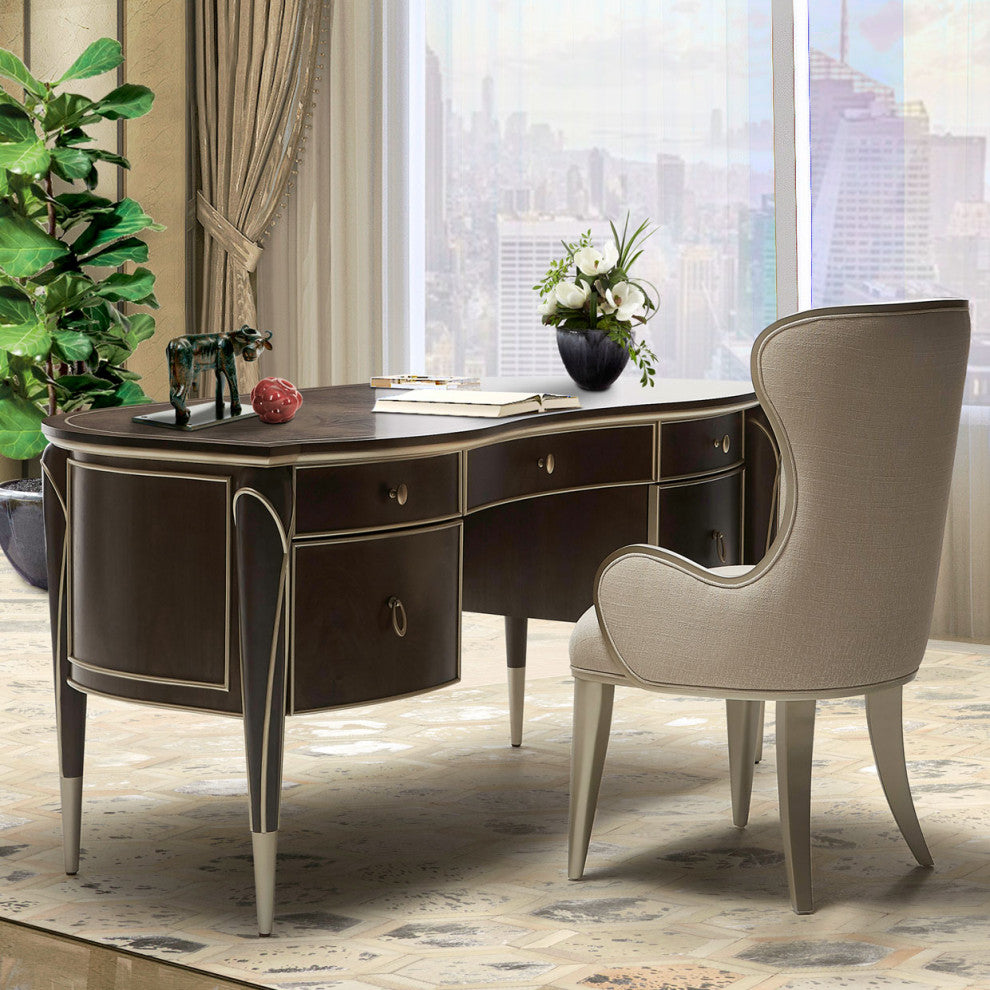 Villa Cherie Desk - Hazelnut
