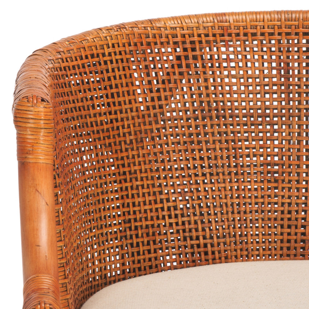 Safavieh Brando Counter Stool, Brown/Black
