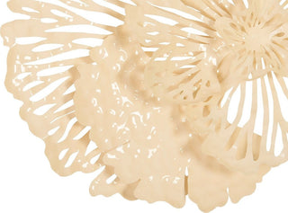 Flower Wall Art, Ivory, Small