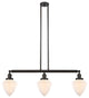 Innovations 213-OB-G661-7-LED 3 Light Island Light, Oil Rubbed Bronze