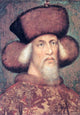 Antonio Pisanello Portrait of Emperor Sigismund of Luxembourg Wrapped Canvas
