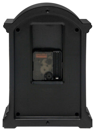 Black Plastic 9" Tabletop Clock