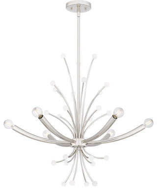 Kiera 6-Light Chandelier, Polished Nickel