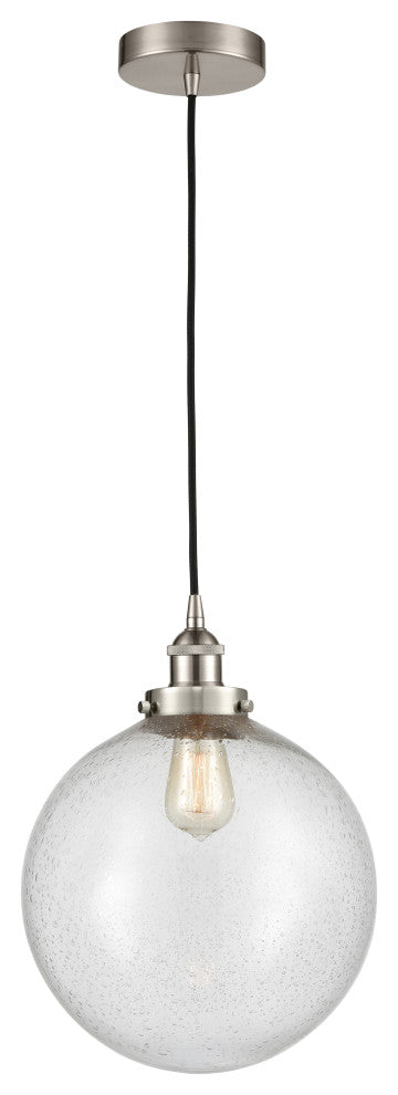 Innovations 616-1PH-SN-G204-12-LED 1-Light Mini Pendant, Brushed Satin Nickel