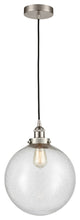 Innovations 616-1PH-SN-G204-12-LED 1-Light Mini Pendant, Brushed Satin Nickel