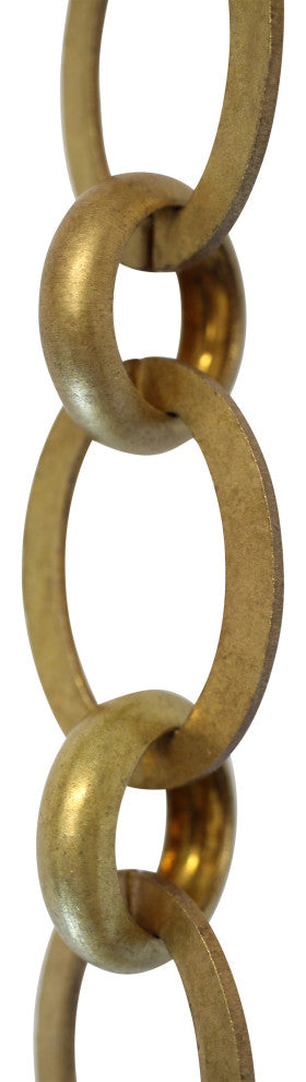 RCH Hardware Brass Loop Chandelier Chain, Various Finishes, Antique Brass, U40