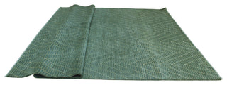 Fine Chobi Birsen Grey-Green/Ivory Rug, 9'11 x 13'3
