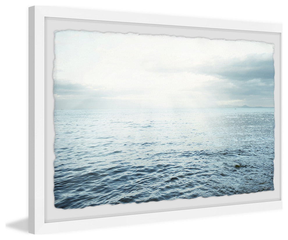 "Let Your Soul Fly" Framed Painting Print, 12x8
