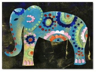 Summer Tali Hilty 'Boho Elephant 3' Canvas Art, 18" x 24"