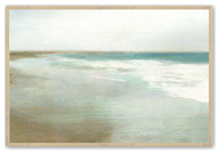 Raw Maple 11" x 14" Coastal Paradise Framed Print
