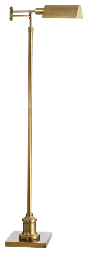 Safavieh Briggs Floor Lamp Brass Gold