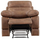 Rudger Manual Recliner Chair Brown