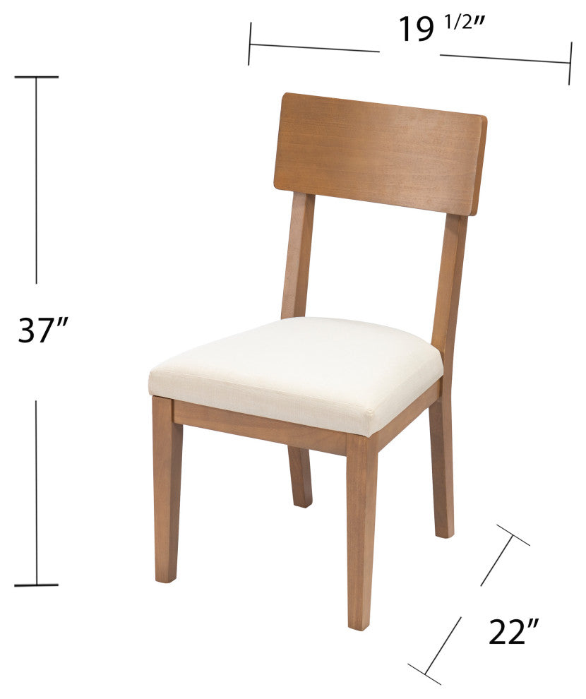 Jocelyn Dining Chairs With Cushions, Set of 2
