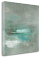 "Misty Pal Azure Sea" By Heather Ross, Giclee Print on Gallery Wrap Canvas