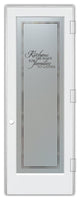 Pantry Door - Family Kitchen - Primed - 24" x 84" - Knob on Left - Push Open