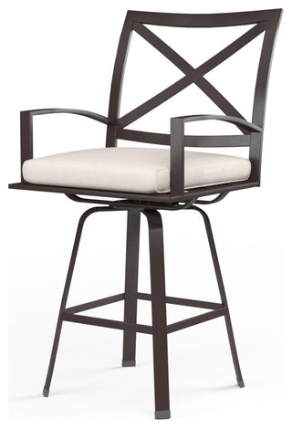 La Jolla Comfortable Swivel Design Swivel Outdoor Counter Stool
