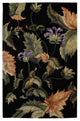 NOURISON TROPICS BLACK AREA RUG