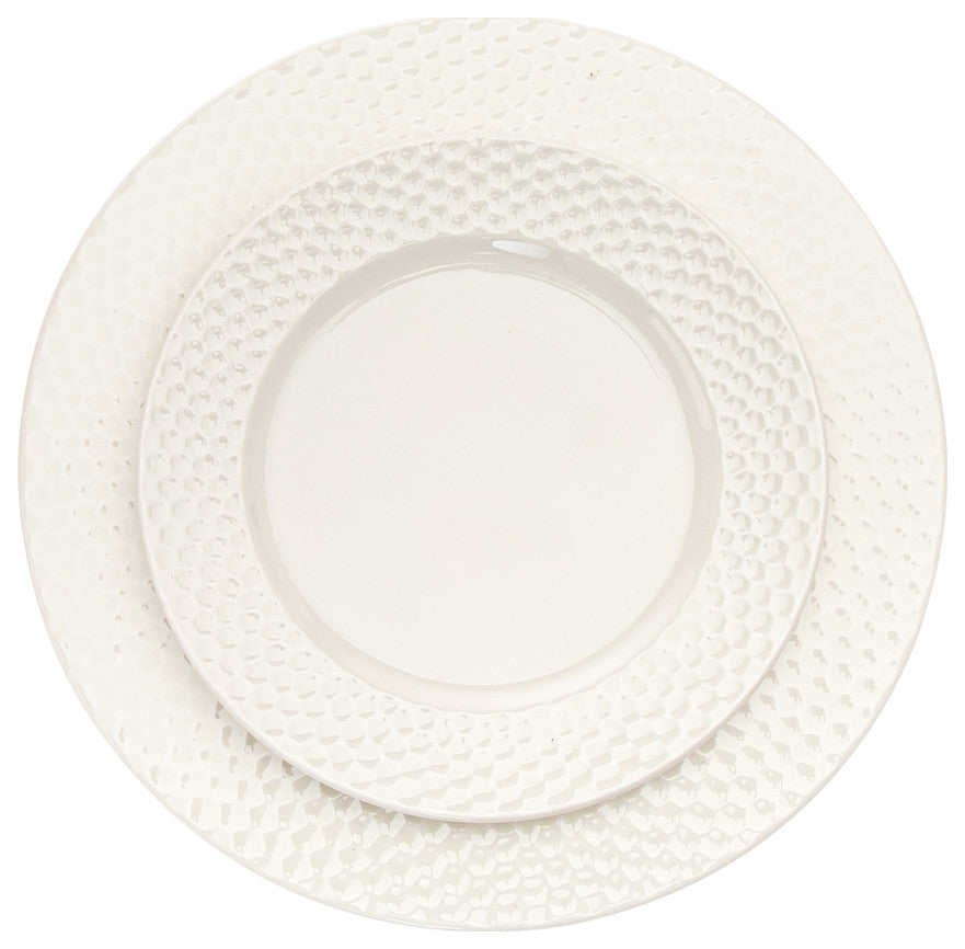Fossette 18 Piece Porcelain Dinnerware Set