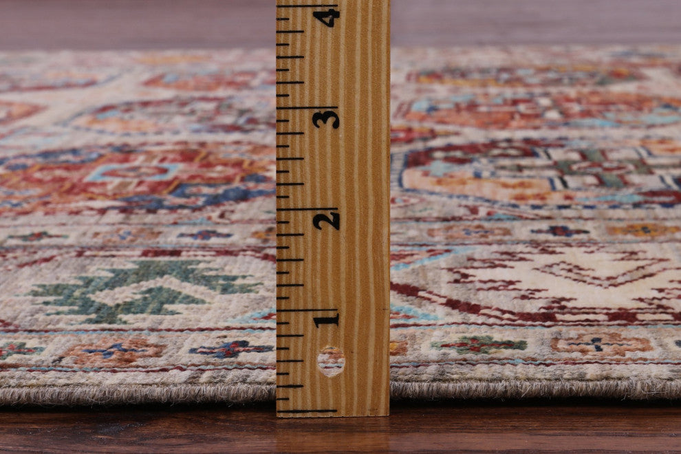 3' 11" X 6' 1" Bokhara Handmade Wool Rug - Q12476
