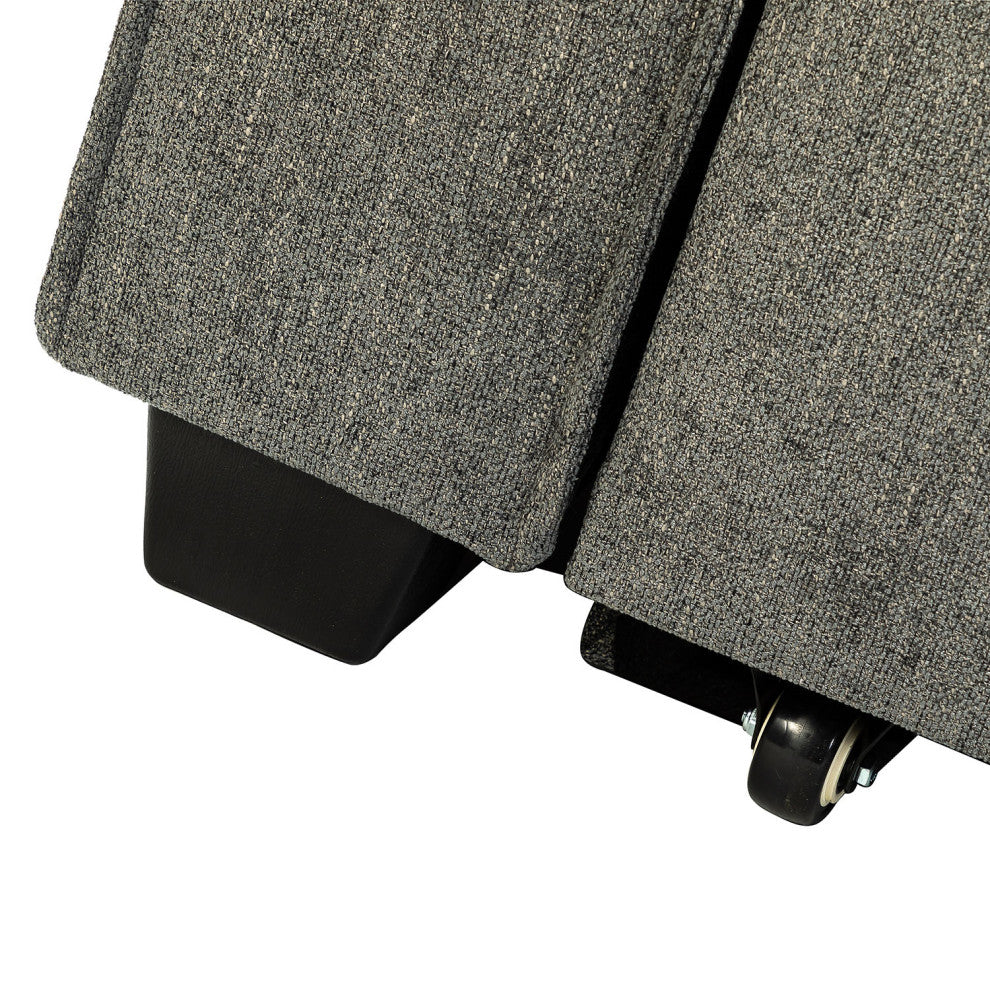 Out Sleeper Sectional, Gray