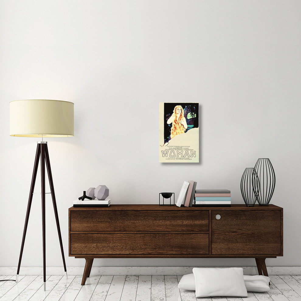 "Woman" Stretched Canvas Giclee by Hollywood Photo Archive, 16"x24"