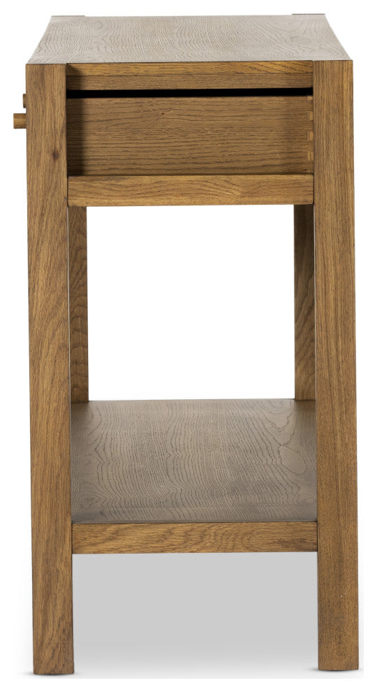 Meadow Console Table-Tawny Oak
