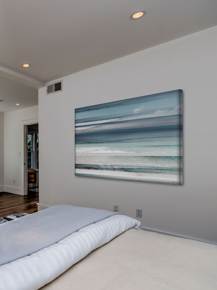 "Himara" Print on Canvas, 18"x12"