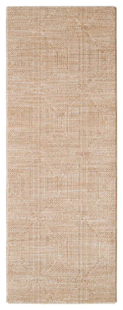 Surya Masterpiece MPC-2312 Machine Woven Area Rug, Beige, 2'7" x 7'3"
