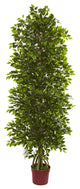 6' Four Tier Mini Ficus Artificial Tree UV Resistant