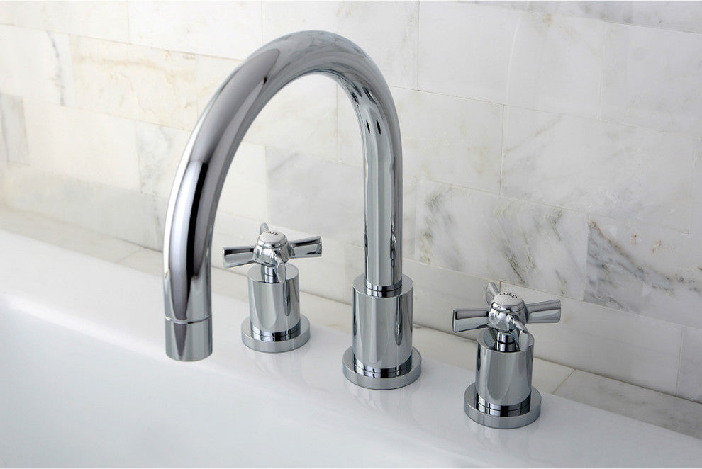 Kingston Brass Roman Tub Faucet, Polished Chrome