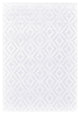Weave & Wander Qazi Lustrous Textured Chevron Rug, 5'3"x7'6"