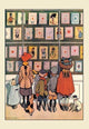Children at the Window- Gallery Wrapped Canvas Art 28" x 42"