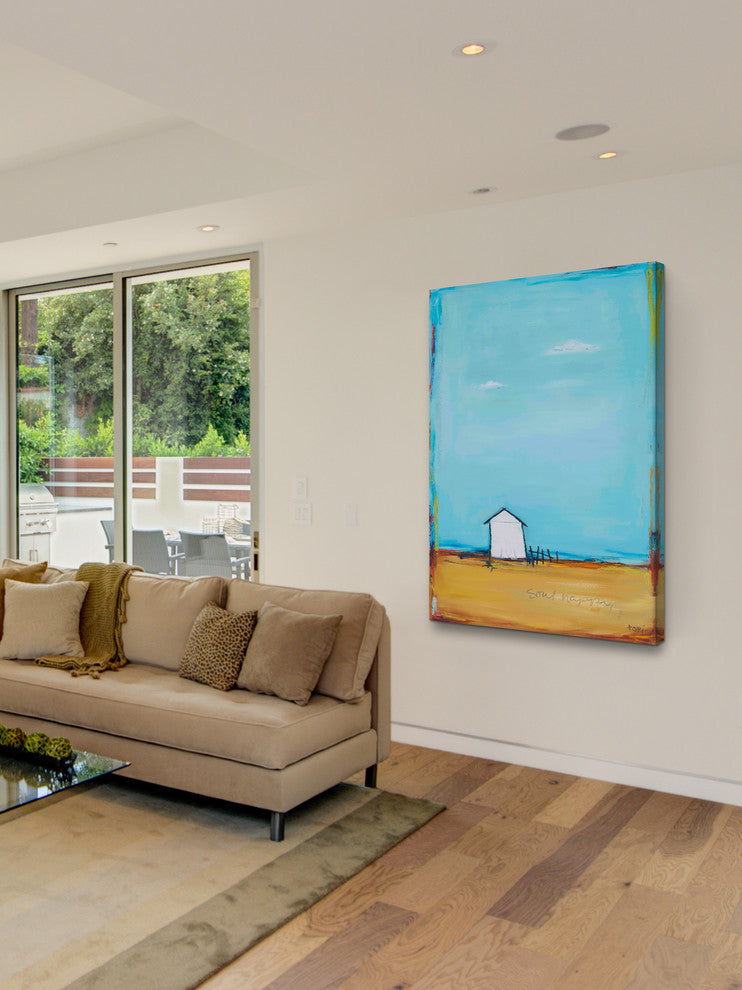 "Soul Happy" Painting Print on Canvas by Tori Campisi