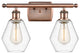 Innovations 516-2W-AC-G652-6 2-Light Bath Vanity Light, Antique Copper