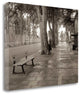 "Banc De Jardin - 45" By Alan Blaustein, Giclee Print on Gallery Wrap Canvas