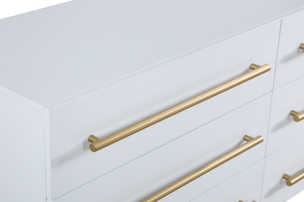 Marisol Dresser, Rich White Finish