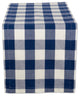 DII Navy Buffalo Check Table Runner