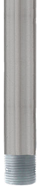 Ceiling Fan Extension Downrod, Brushed Nickel, 24"