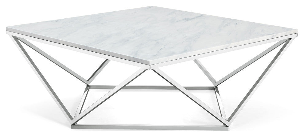 Skyler Chrome Coffee table