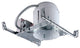 6-Inch Non-Ic Airtight Universal Housing For New Construction, Silver
