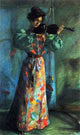 Lovis Corinth The Violinist Wall Decal