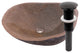 Novatto Irregular Terra Cobblestone Natural Stone Vessel Sink with Drain, Oil Rubbed Bronze