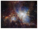 "Deep infrared view of the Orion Nebula from HAWK-I" Paper Art, 50"x38"
