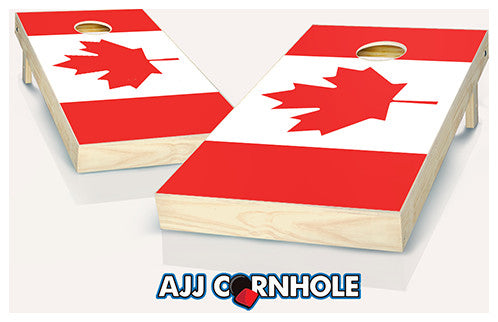 Canadian Flag Cornhole Set
