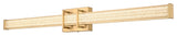 Home Living 36" Led Wall Sconce, Satin Gold
